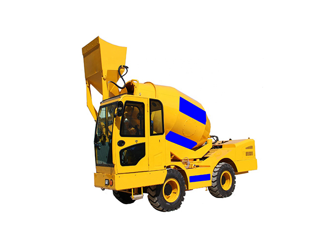 Self Loading Concrete Mixer, Heavy Equipment Manufacturer