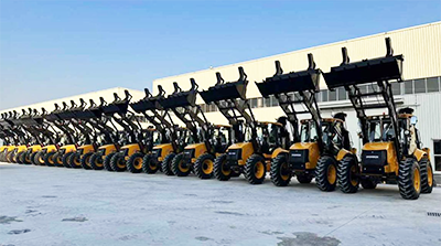 Top selling champion in the Russian market – BACKHOE LOADER