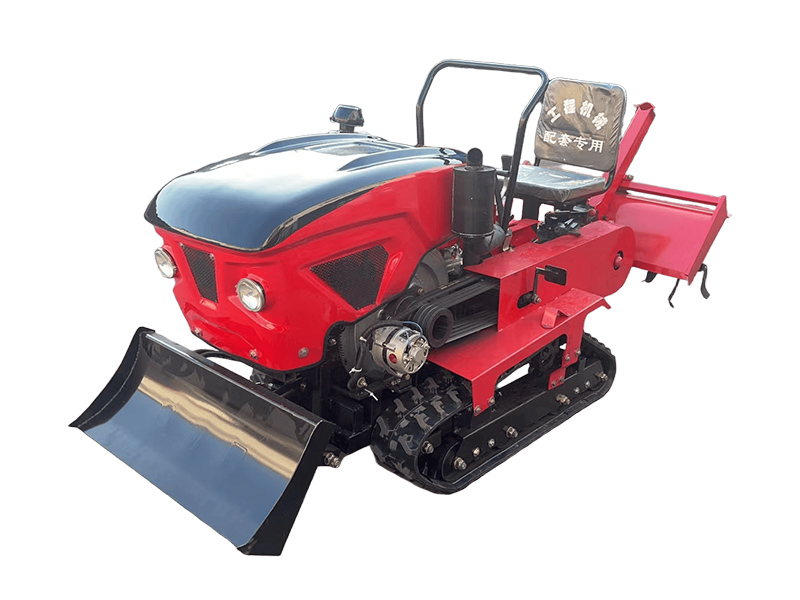 25HP dry land crawler rotary cultivator