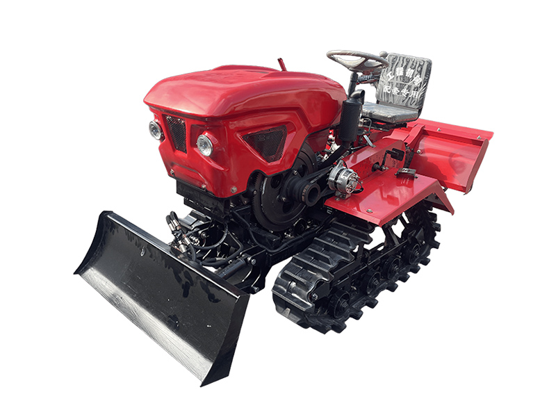 25HP Water and dry land crawler rotary cultivator